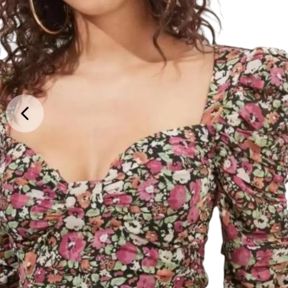 Astr Floral Mini Dress - Picture 3 of 15